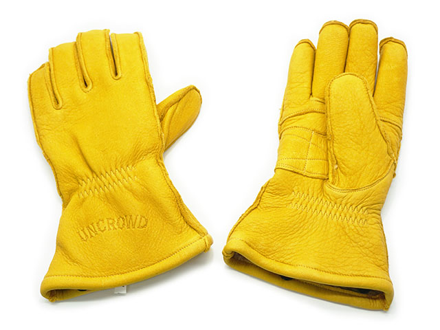 全2色【UNCROWD/アンクラウド】2024AW「Deerskin Heavy Winter Glove