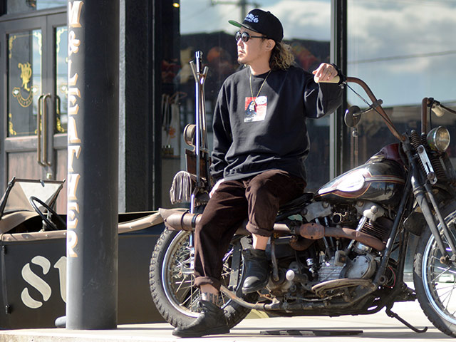 HWZN BROSS/ハウゼンブロス】2024AW「Grim Reaper Sweat Shirts/グリム