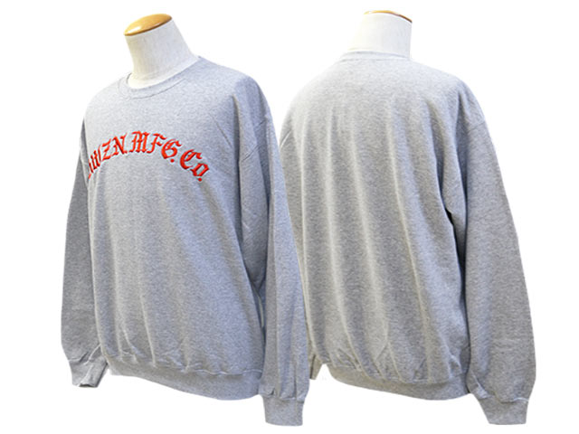 全3色【HWZN BROSS/ハウゼンブロス】2025SS「Old-E Logo Crew Sweat