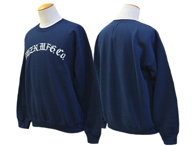 全3色【HWZN BROSS/ハウゼンブロス】2025SS「Old-E Logo Crew Sweat