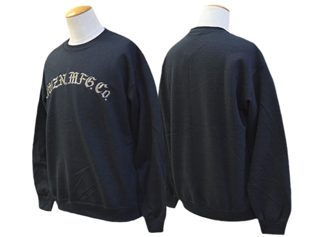 全3色【HWZN BROSS/ハウゼンブロス】2025SS「Old-E Logo Crew Sweat