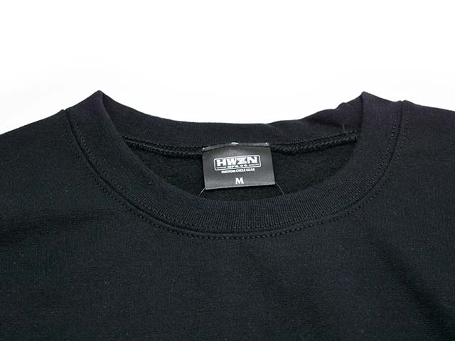 全3色【HWZN BROSS/ハウゼンブロス】2025SS「Old-E Logo Crew Sweat