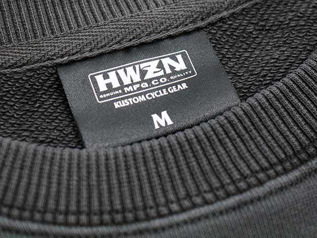 全2色【HWZN BROSS/ハウゼンブロス】2025AW「Iron Cross Crew Neck