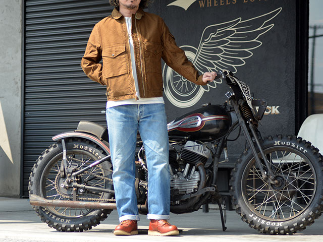 FREE WHEELERS/フリーホイーラーズ】2025SS「Summer Flying Jacket”S-8