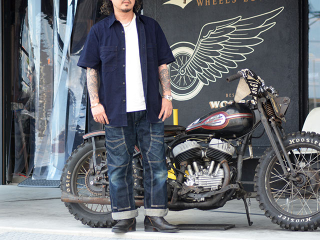 FREE WHEELERS/フリーホイーラーズ】2025SS「Short Sleeve Shirt”Peace