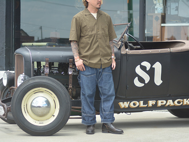 FREE WHEELERS/フリーホイーラーズ】2025SS「OPEN-COLLARED Short