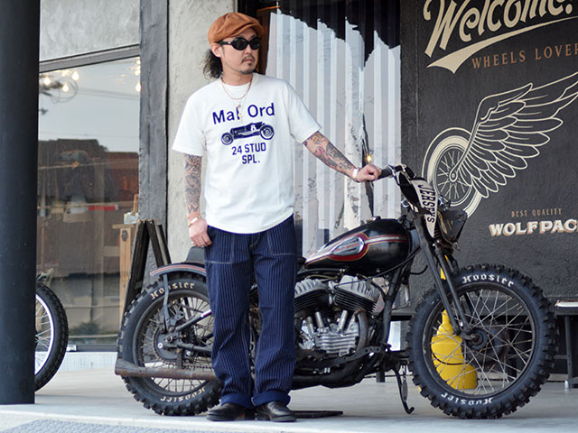 全2色【FREE WHEELERS/フリーホイーラーズ】2025SS「Set-In S/S Tee