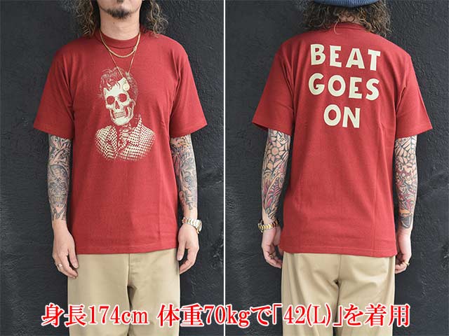 FREE WHEELERS/フリーホイーラーズ】2026SS「S/S T-SHIRT”BEAT GOES ON
