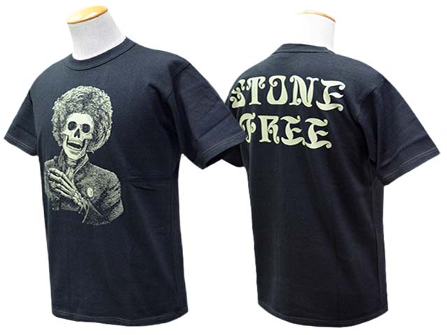 フリーホイーラーズ　tシャツ　サイズ42 STONE FREE 全2色【FREE WHEELERS/フリーホイーラーズ】2026SS「S/S T-SHIRT”STONE