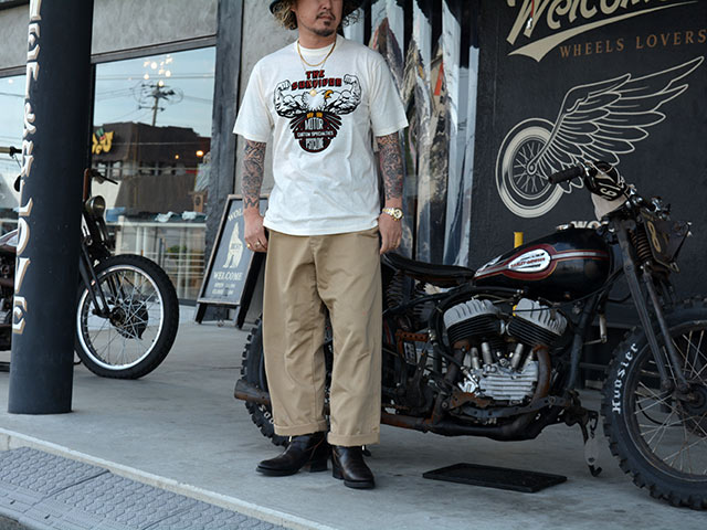 全2色【FREE WHEELERS/フリーホイーラーズ】2026SS「S/S T-SHIRT”THE