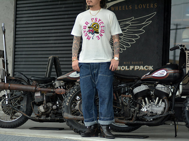 FREE WHEELERS/フリーホイーラーズ】2025SS「Set-In S/S Tee”HELMET
