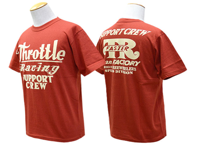 フリーホイーラーズ　Tシャツ　“STREET RACE '71” 新品未使用 S FREE WHEELERS/フリーホイーラーズ】2025SS「Set-In S/S Tee”Throttle