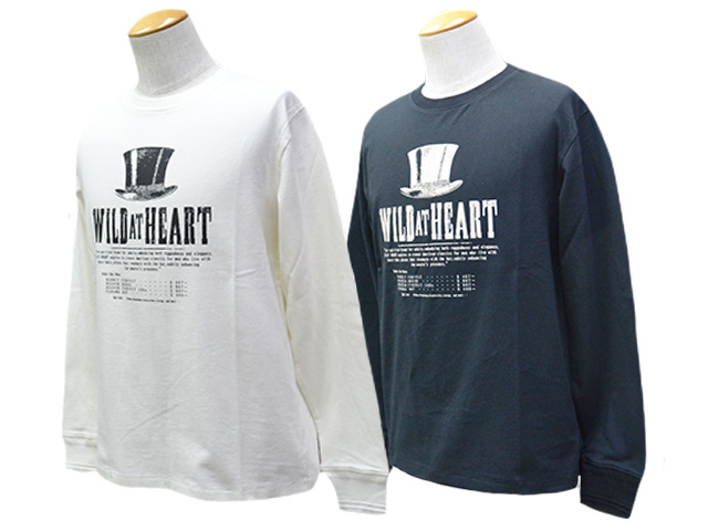 WILD AT HEART/ワイルドアットハート】2026SS「6.2oz Crew Neck L/S