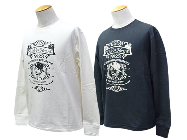 全2色【WILD AT HEART/ワイルドアットハート】2026SS「6.2oz Crew Neck