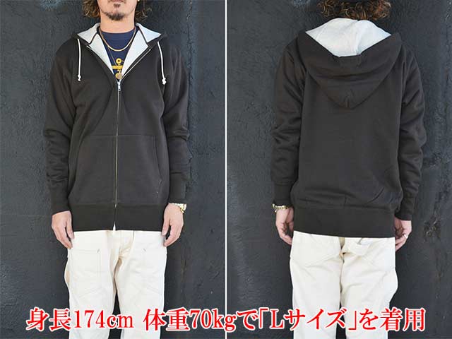FREE WHEELERS/フリーホイーラーズ】2025FW「FULL ZIP SWEAT HOODIE