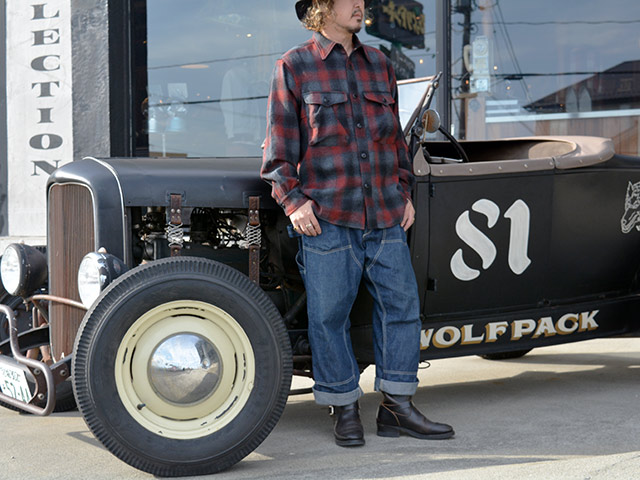 全2色【FREE WHEELERS/フリーホイーラーズ】2025FW「LOGGER SHIRT