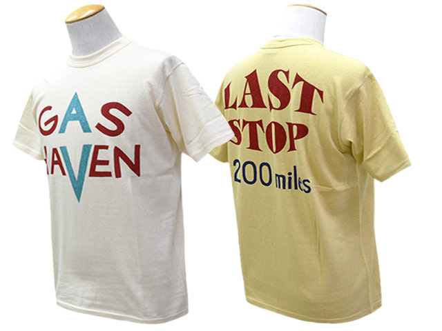 FREE WHEELERS/フリーホイーラーズ】2025FW「Set-In S/S Tee”GAS HAVEN