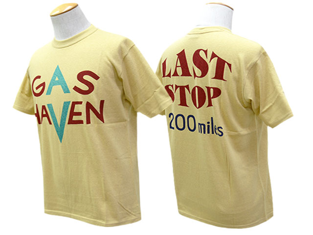FREE WHEELERS/フリーホイーラーズ】2025FW「Set-In S/S Tee”GAS HAVEN
