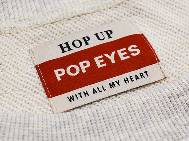 POP EYES/ポップアイズ】2025AW「Prison Art Sweat Shirt/プリズン