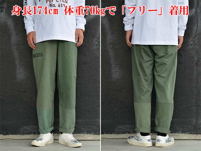 POP EYES/ポップアイズ】2025AW「Laundry Pants MFG./ランドリーパンツ