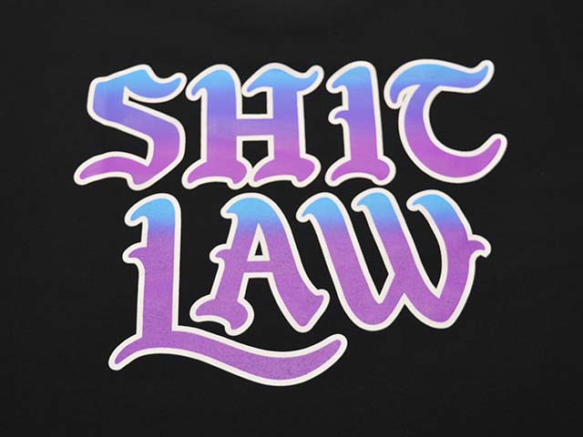 全2色【DAZZLE SUGAR/ダズルシュガー】2026SS「Shit Law Logo S/S Tee