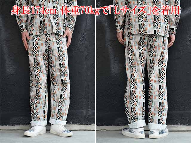 全2色【POP EYES/ポップアイズ】2026SS「Checkered Hell Drive Pants