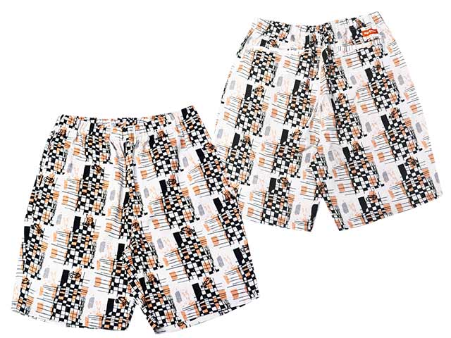 全2色【POP EYES/ポップアイズ】2026SS「Checkered Hell Drive Shorts