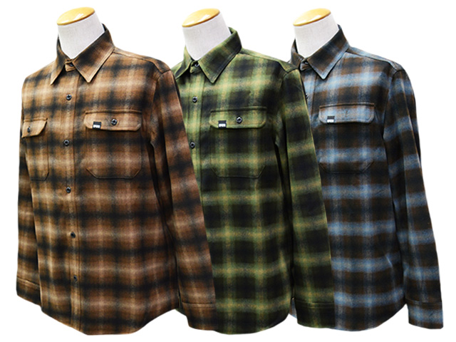 全3色【HWZN BROSS/ハウゼンブロス】2026SS「Classic Flannel Shirts
