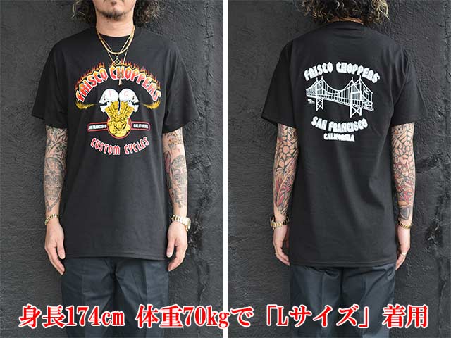 全2色【415 CLOTHING/415クロージング】「Printed S/S Tee”FRISCO