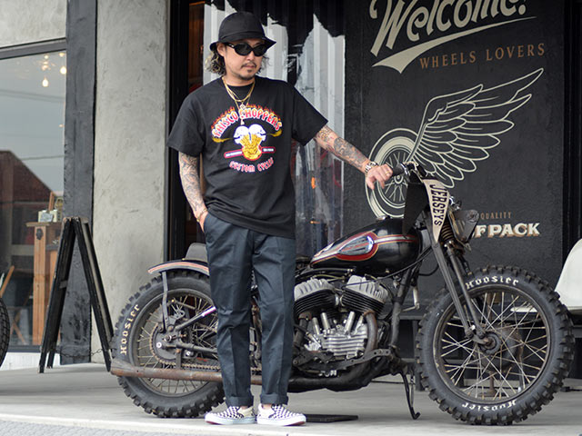 全2色【415 CLOTHING/415クロージング】「Printed S/S Tee”FRISCO