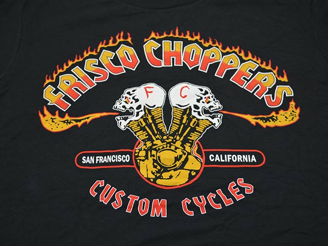 フリスコチョッパーズ　Frisco Choppers tシャツ FRISCO CHOPPERS/フリスコチョッパーズ】「Printed S/S Tee”TRADE MARK