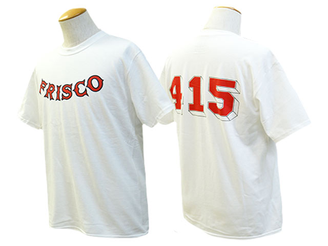 全3色【415 CLOTHING/415クロージング】「Printed S/S Tee”FRISCO 415