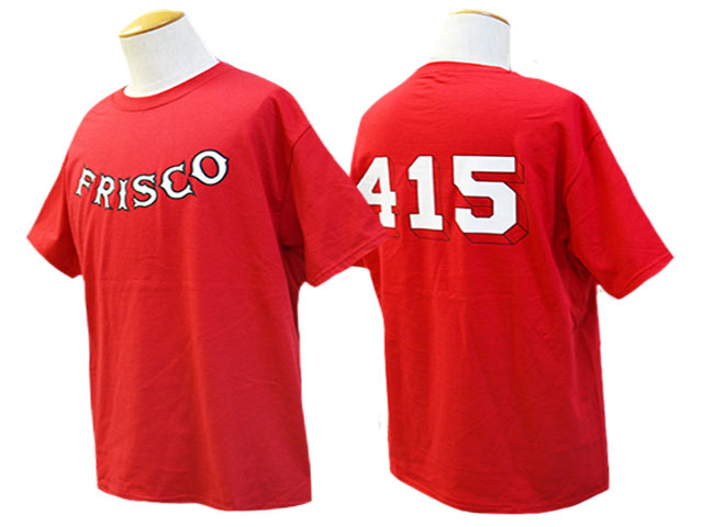 全3色【415 CLOTHING/415クロージング】「Printed S/S Tee”FRISCO 415