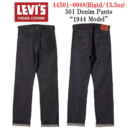 LEVI'S® VINTAGE CLOTHING 1944 501® リジッド LEVI'S® VINTAGE CLOTHING 1944 501® ジーンズ ORGANIC リジッド - LEVI'S
