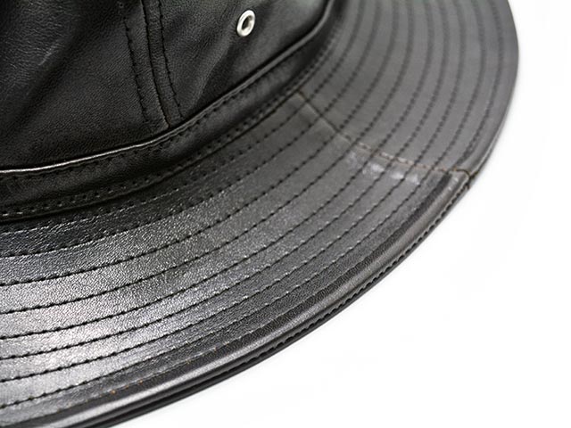 Mr.FATMAN/ミスターファットマン】2025AW「Leather Fatigue Hat/レザー