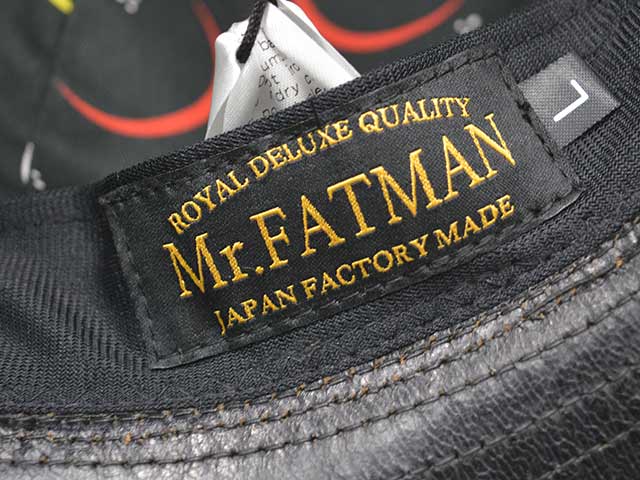 Mr.FATMAN/ミスターファットマン】2025AW「Leather Fatigue Hat/レザー