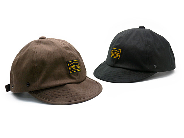全2色【Mr.FATMAN/ミスターファットマン】2026SS「OX Short Brim Cap