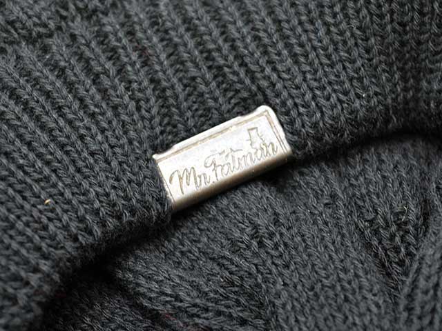 Mr.FATMAN BIG TUM KNIT BERET ブラウン 全3色【Mr.FATMAN/ミスター