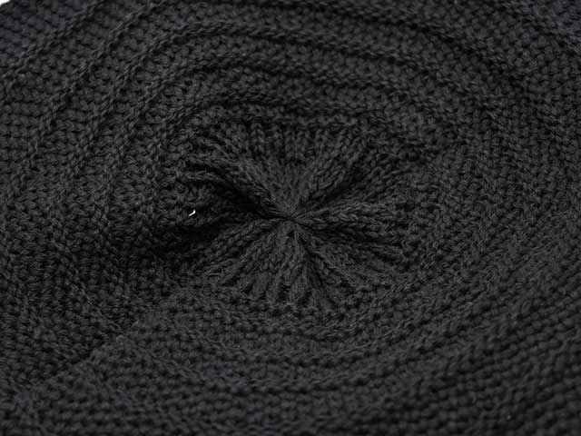 全3色【Mr.FATMAN/ミスターファットマン】2026SS「Big Tum Knit Beret