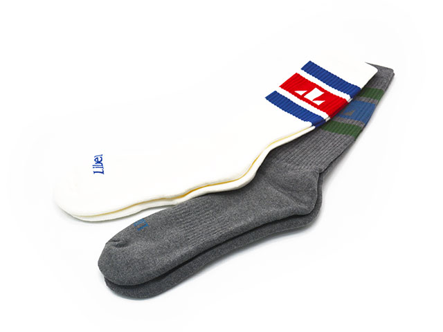 2色セット【Liberaiders/リべレイダース】2025FW「2-Pack Line Socks/2