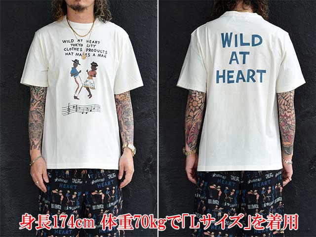 全2色【WILD AT HEART/ワイルドアットハート】2026SS「6.2oz Crew Neck
