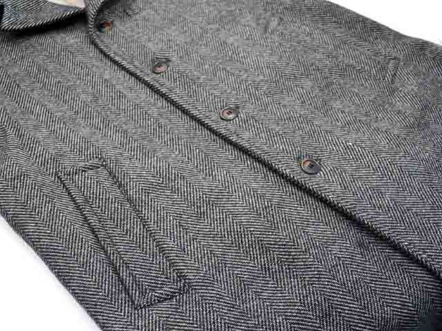 WILD AT HEART/ワイルドアットハート】2025AW「Herringbone Wool Coat