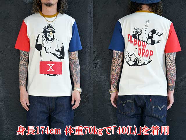 JELADO/ジェラード】2026SS「Pro Wrestling Tee/プロレスTee」(AB21232