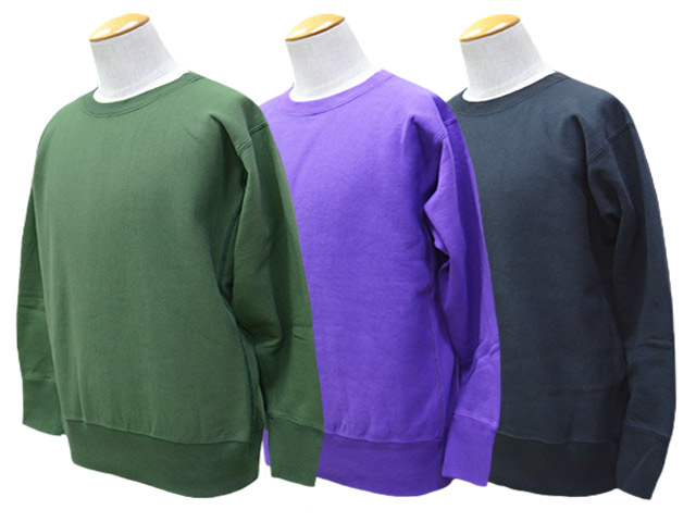 全3色【JELADO/ジェラード】2025AW「Warmup Reverse Weave Crew Neck