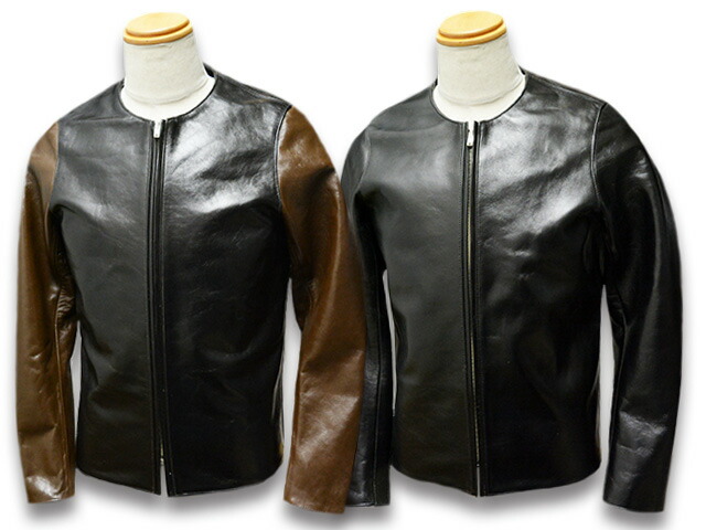 FINE CREEK&CO/ファインクリークアンドコー】「Collarless Single Riders Jacket”Bud ”/カラーレスシングルライダースジャケット”バド”」(ACJK001) : acjk001-22ss : WOLF PACK Yahooストア店 -  通販 - Yahoo!ショッピング