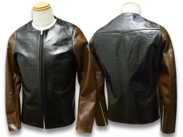 FINE CREEK&CO/ファインクリークアンドコー】「Collarless Single Riders Jacket”Bud”/カラーレスシングル ライダースジャケット”バド”」(ACJK001) : acjk001-22ss : WOLF PACK Yahooストア店 - 通販 -  Yahoo!ショッピング