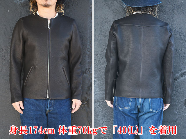 FINE CREEK&CO ファインクリークアンドコー レザージャケット 鹿革 FINE CREEK&CO/ファインクリークアンドコー】「”Steve Deer”/カラー