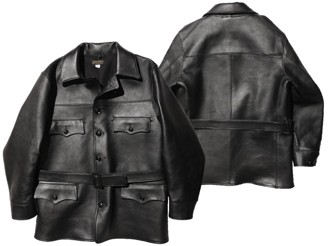 JELADO/ジェラード】2026AW「Horsehide Car Coat”Empire”/ホースハイド