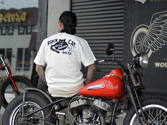 ATTRACTIONS/アトラクションズ】2024SS「Back Print Pocket Tee”Black