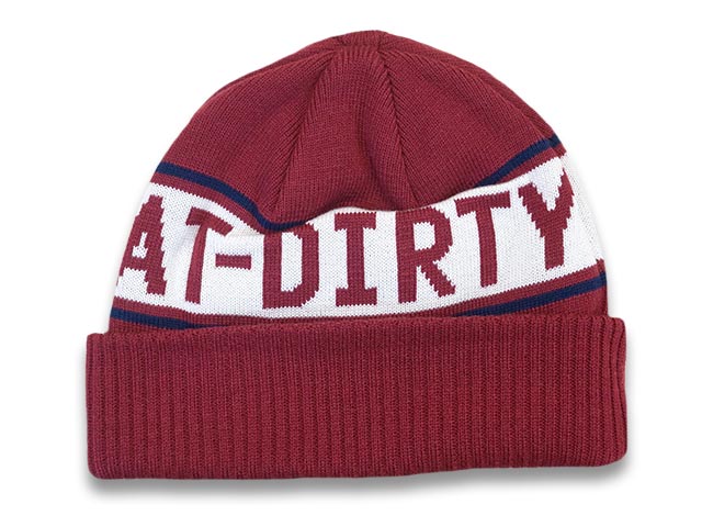 全3色【AT-DIRTY/アットダーティー】2022AW「Logo Knit Cap/ロゴニット